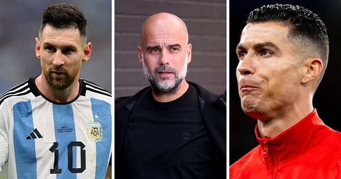 "He's an incredible threat" - When Pep Guardiola named the player who can compete with Lionel Messi and Cristiano Ronaldo