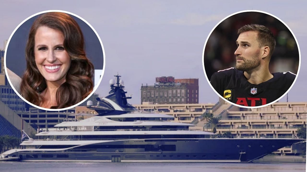 Kirk Cousins&rsquo; wife Julie marvels at Jaguars owner&rsquo;s $360,000,000 megayacht at Super Bowl LIX festivities