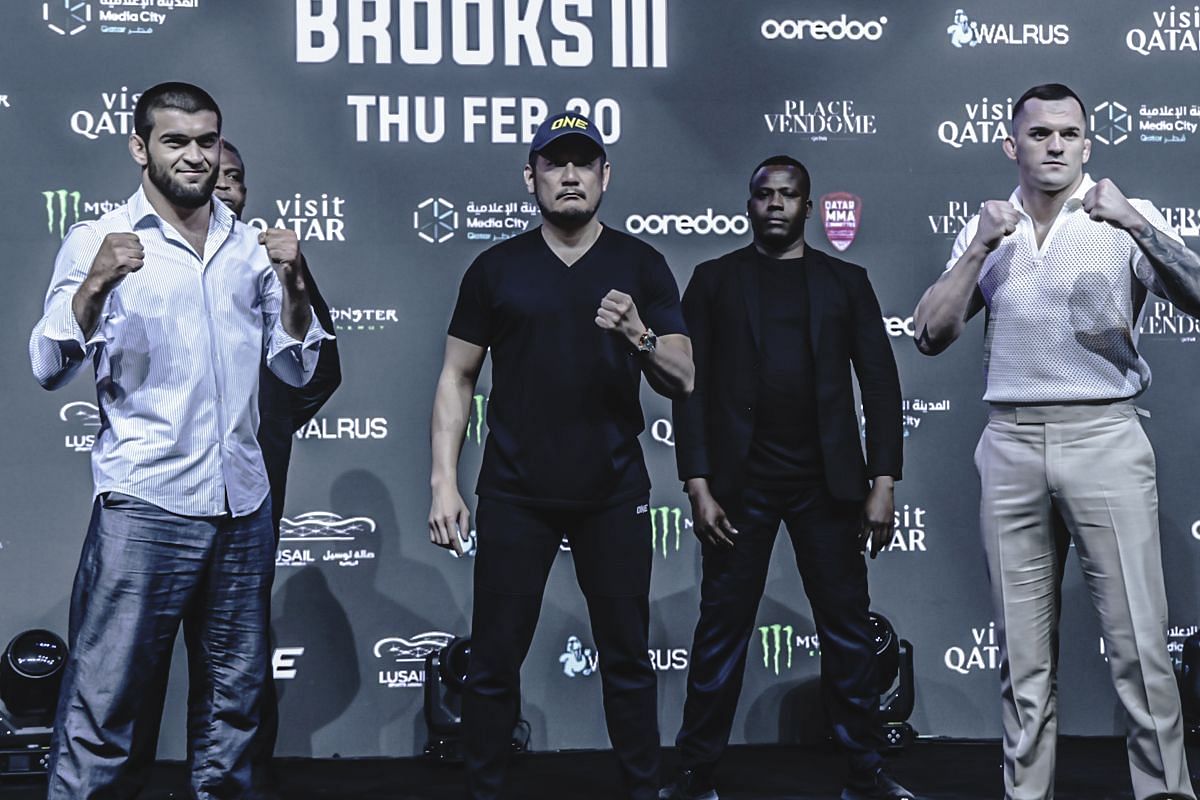 Dagi Arslanaliev, Chatri Sityodtong, Roberto Soldic - Photo by ONE Championship