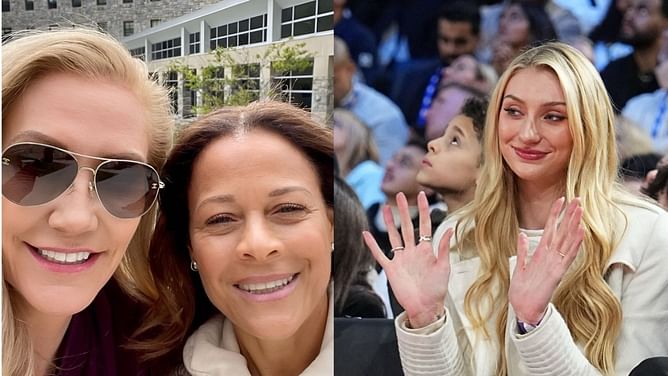 Cameron Brink cherishes bonding with Steph Curry's mother Sonya Curry and her mother Michelle Bain-Brink