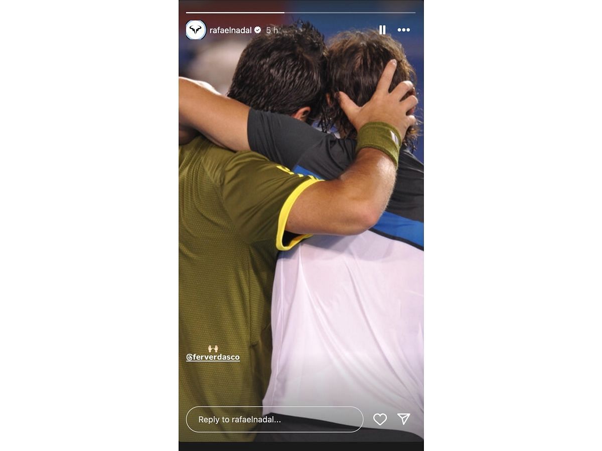 Rafael Nadal&rsquo;s Instagram story