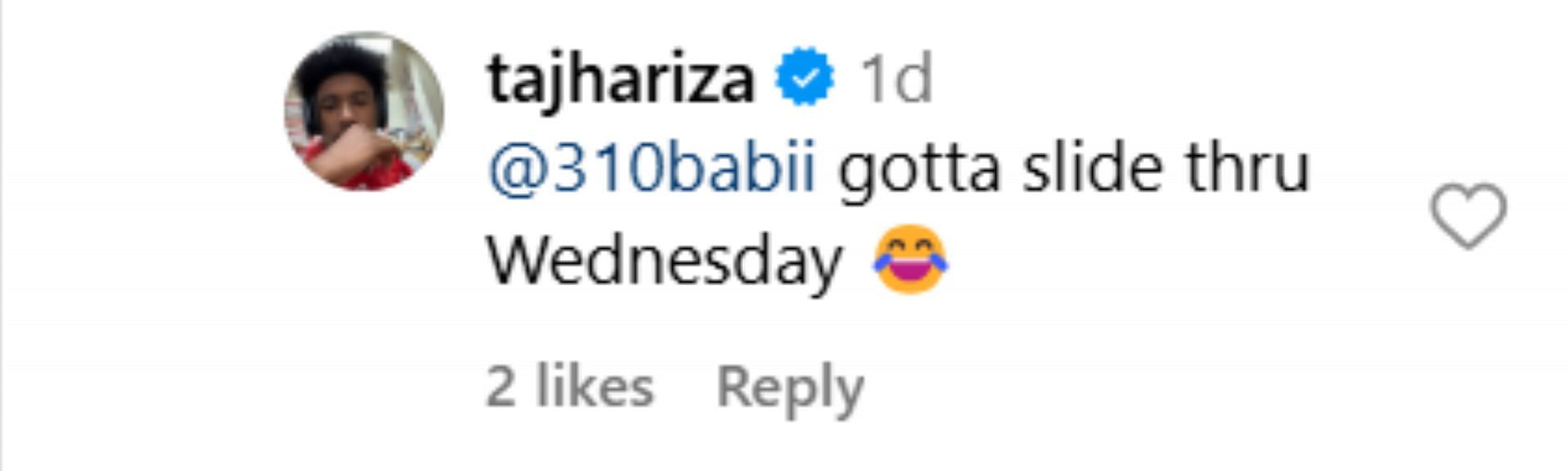 Trevor Ariza&#039;s son Tajh Ariza shares a message for rapper 310babii who plans to visit the CIF LA City Section Playoffs