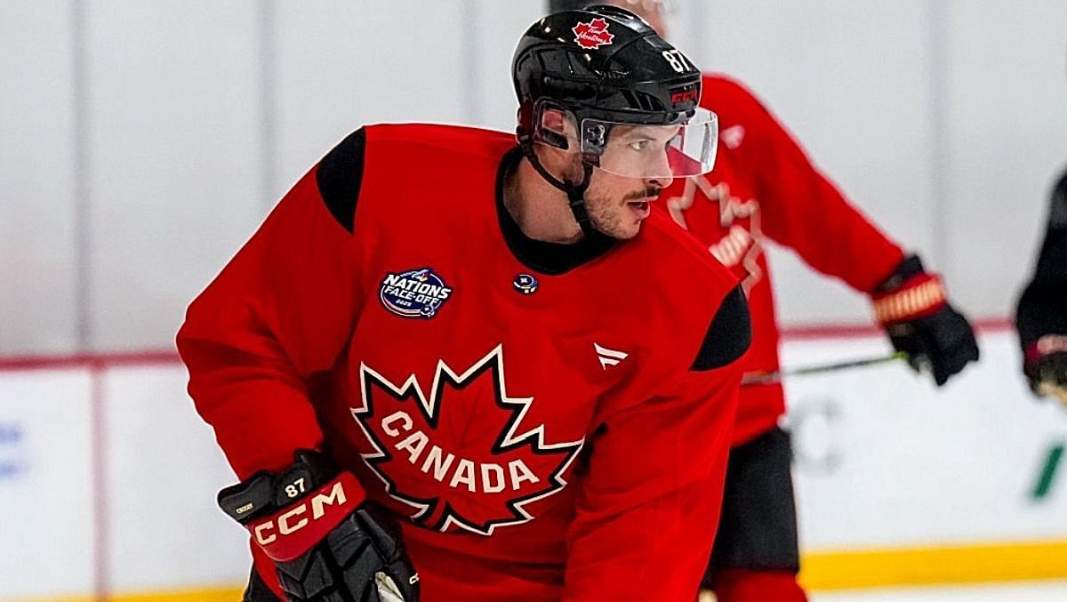 Sidney Crosby speaks out on his starting status for Team Canada; Source: @penguins (X)  