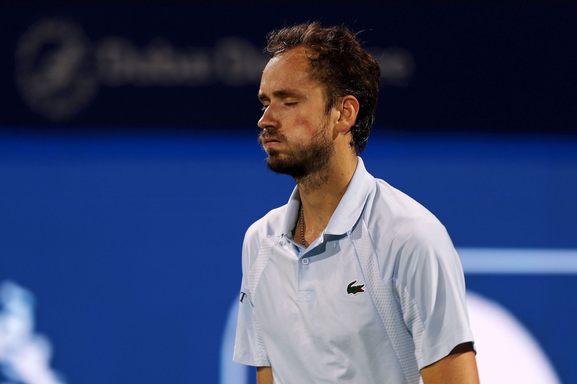 Daniil Medvedev at the 2025 Dubai Duty Free Tennis Championships (Source: Getty)