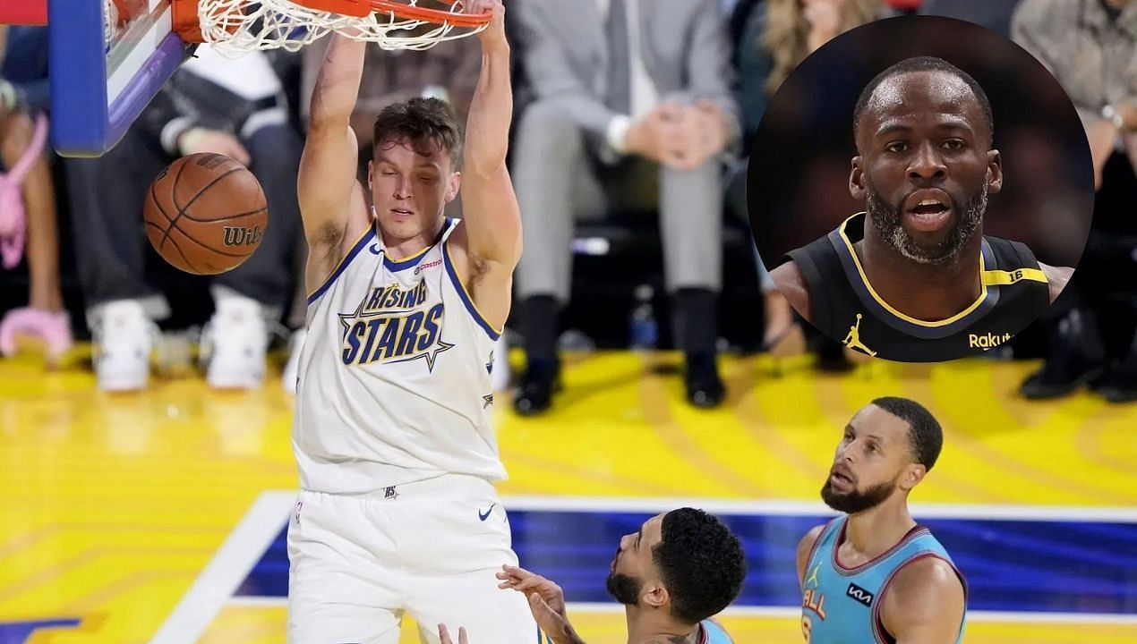 Dalton Knecht drops blunt 5-word reaction to Draymond Green&rsquo;s criticism of Rising Stars playing in All-Star Game. (Image Credit: Getty)