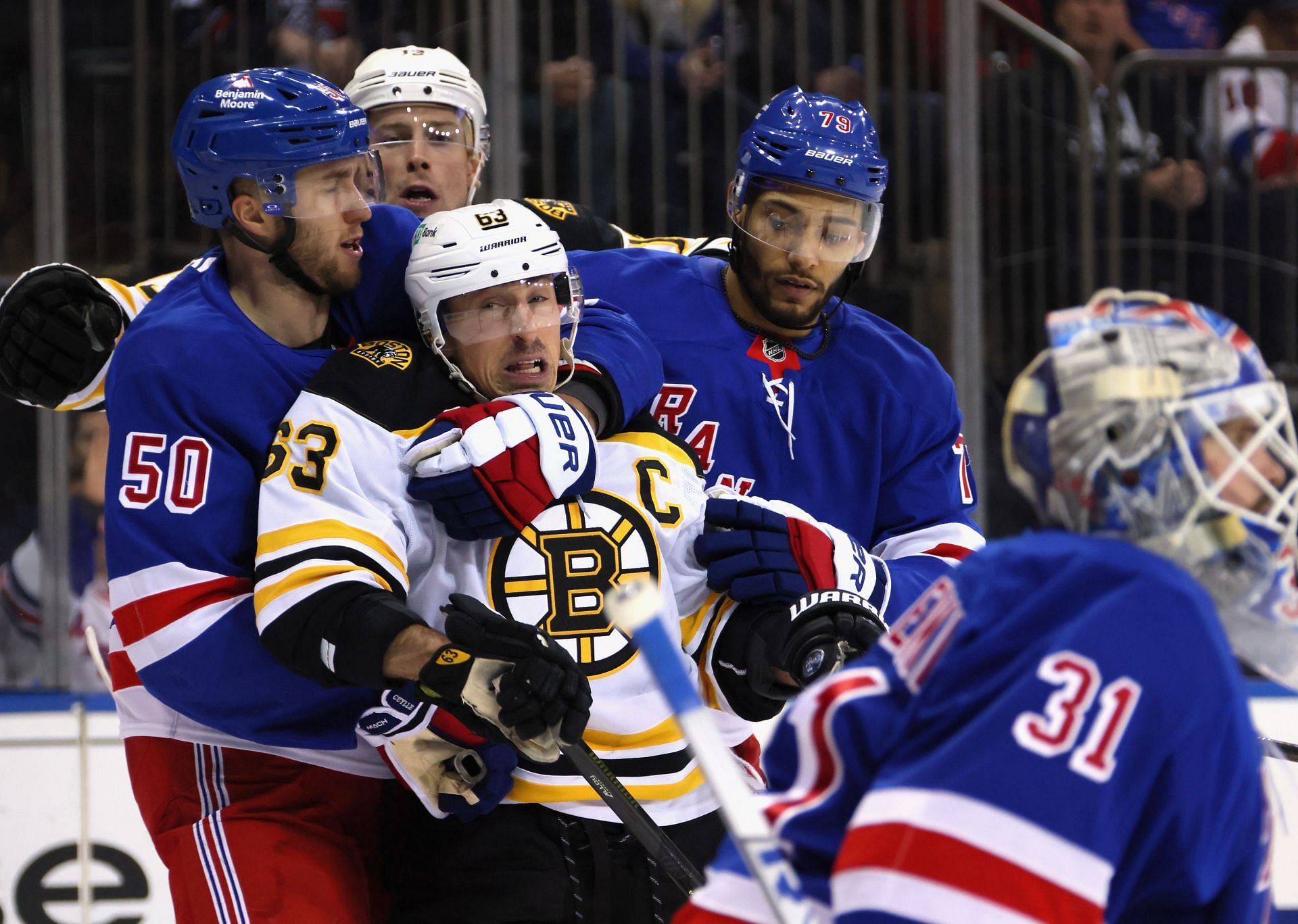 Boston Bruins v New York Rangers - Source: Getty