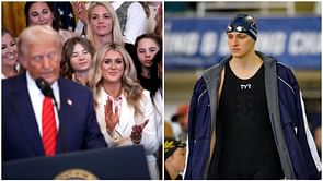 "It was a very unfair situation"- Donald Trump weighs in on Riley Gaines' loss to Lia Thomas and lauds the swimmer for efforts after executive order