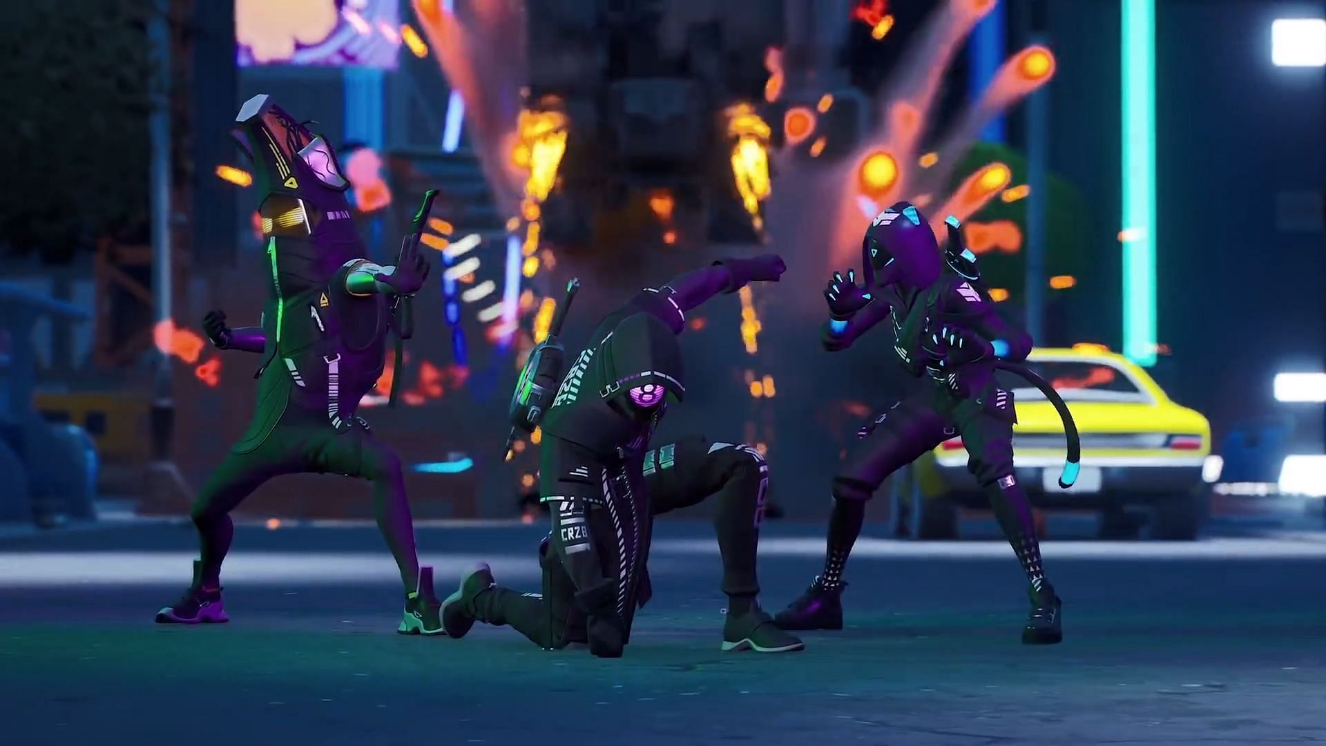 The Tech Future Pack is now in Fortnite (Image via Epic Games)