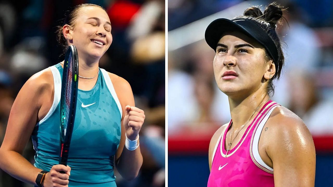 Amanda Anisimova (Left) and Bianca Andreescu (Right) - Source: Getty