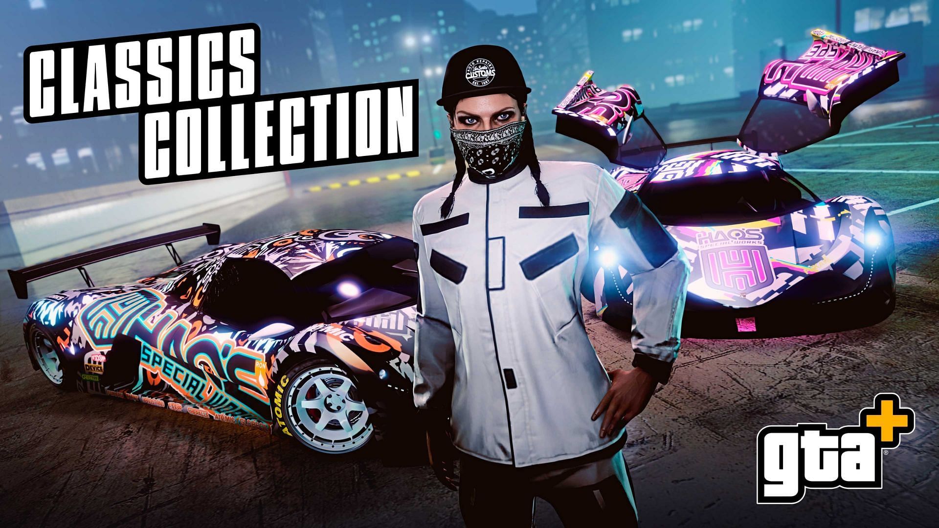 A promotional picture of the upcoming bonuses for Plus members (Image via Rockstar Games)