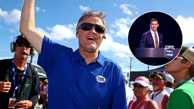 “Love you Mark Martin”: Kenny Wallace reacts as NASCAR legend praises “deep wisdom” take on Carl Edwards HoF speech