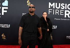 "In his Cruella era" - Netizens react as Kanye West and Bianca Censori are reportedly escorted out of Grammys after allegedly showing up uninvited