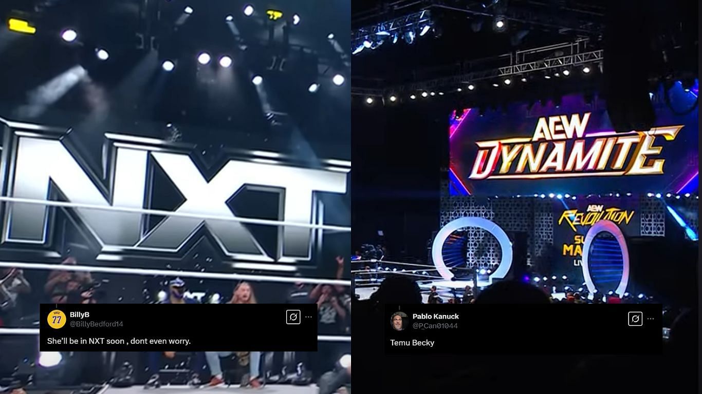 Fans have reacted to former AEW Women