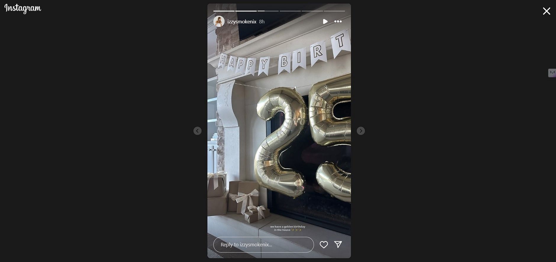 Izzy Smoke wishes Bo Nix on his 25th birthday (IGizzysmokenix)