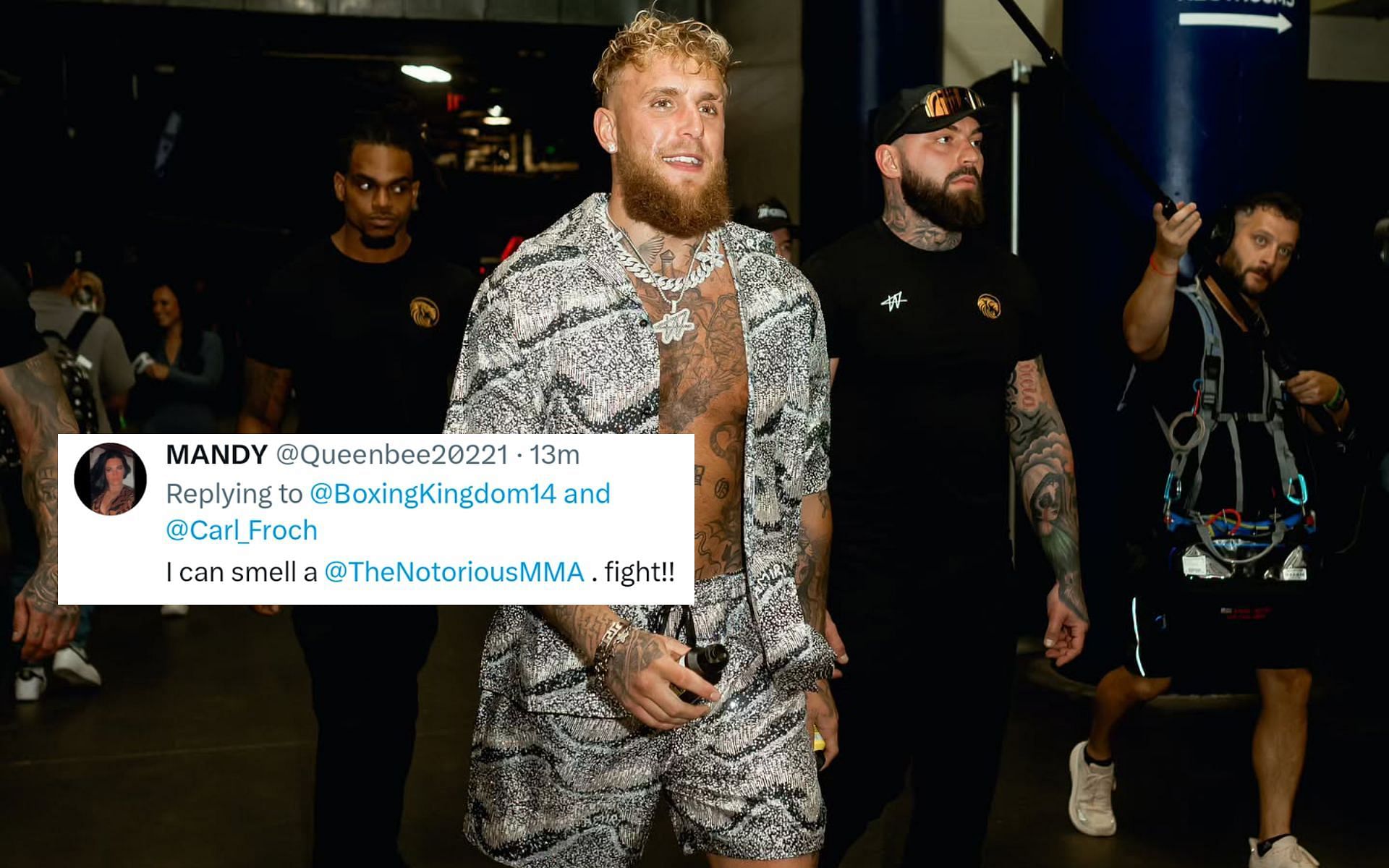 Fans reacts as Jake Paul heads to Puerto Rico to start training camp. [Image courtesy: @jakepaul on Instagram]