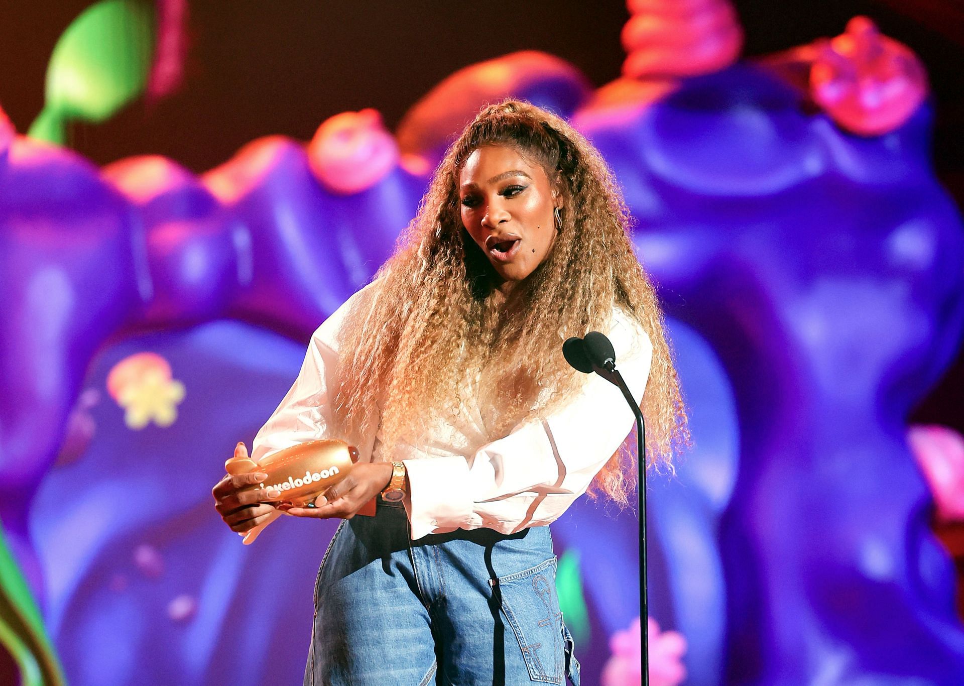 Serena Williams at Nickelodeon Kids&#039; Choice Awards 2024 - Image Source: Getty