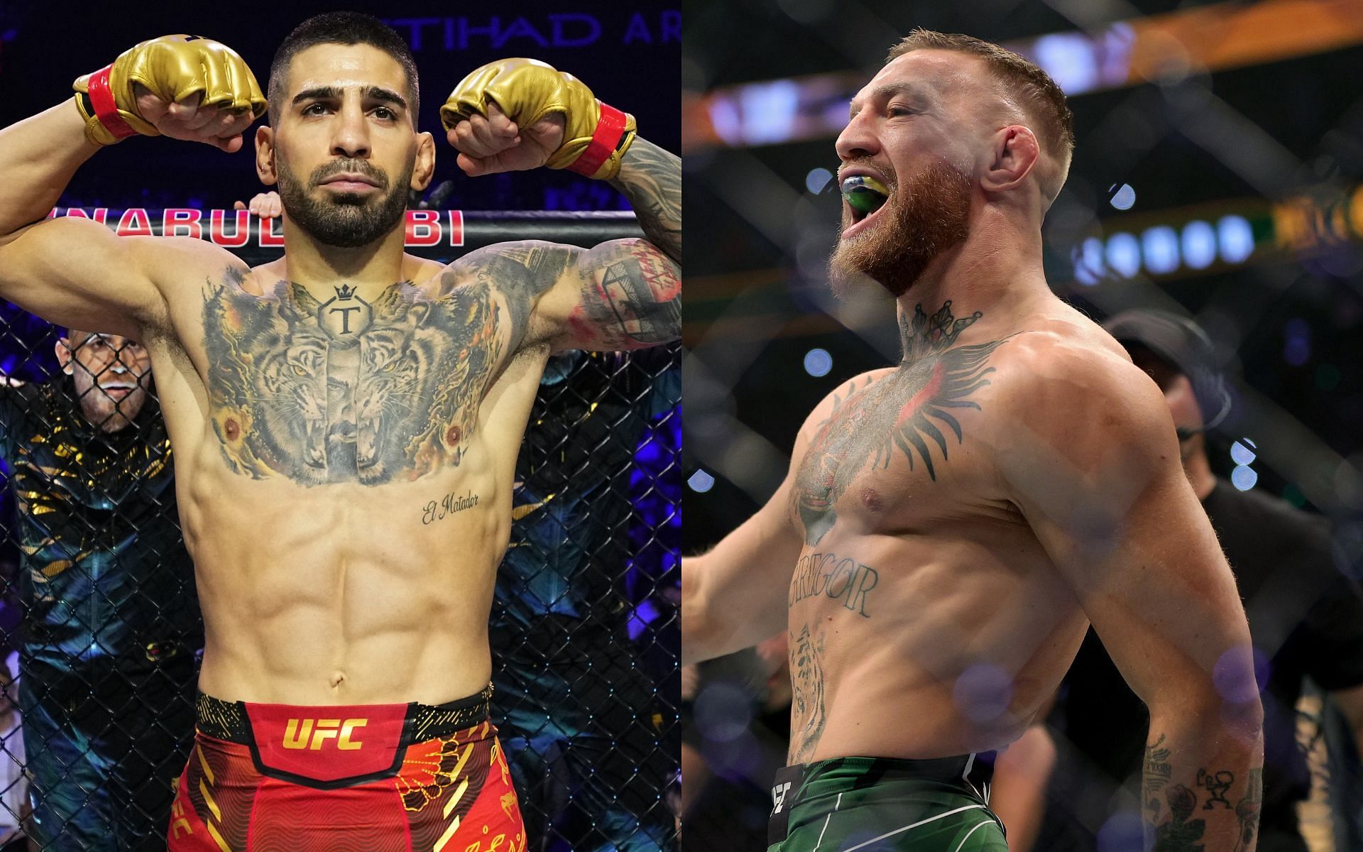 Ilia Topuria wants to be a bigger star than Conor McGregor. [Images courtesy: Getty]