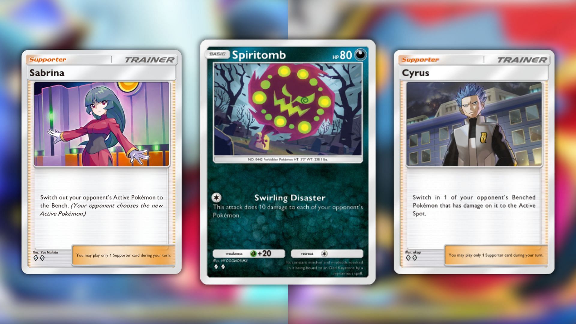 Best supporting cards to this deck (Image via The Pokemon Company)