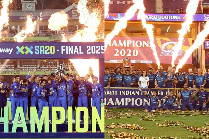 3 similarities between MI's dominant IPL 2020 win and MICT's title triumph in SA20 2025