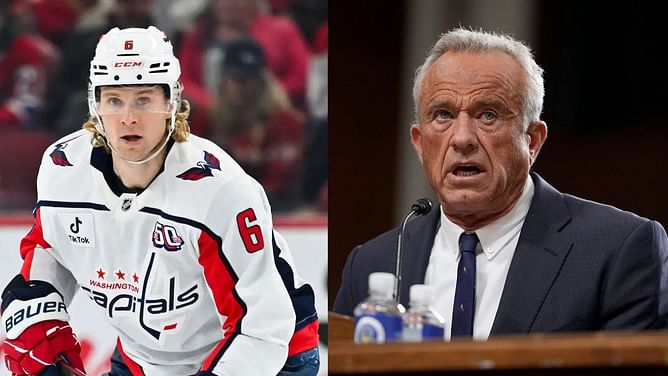 Capitals' Jakob Chychrun drops 1-word reaction as US Health Secretary candidate Robert F. Kennedy Jr. gets nod from Senate committee