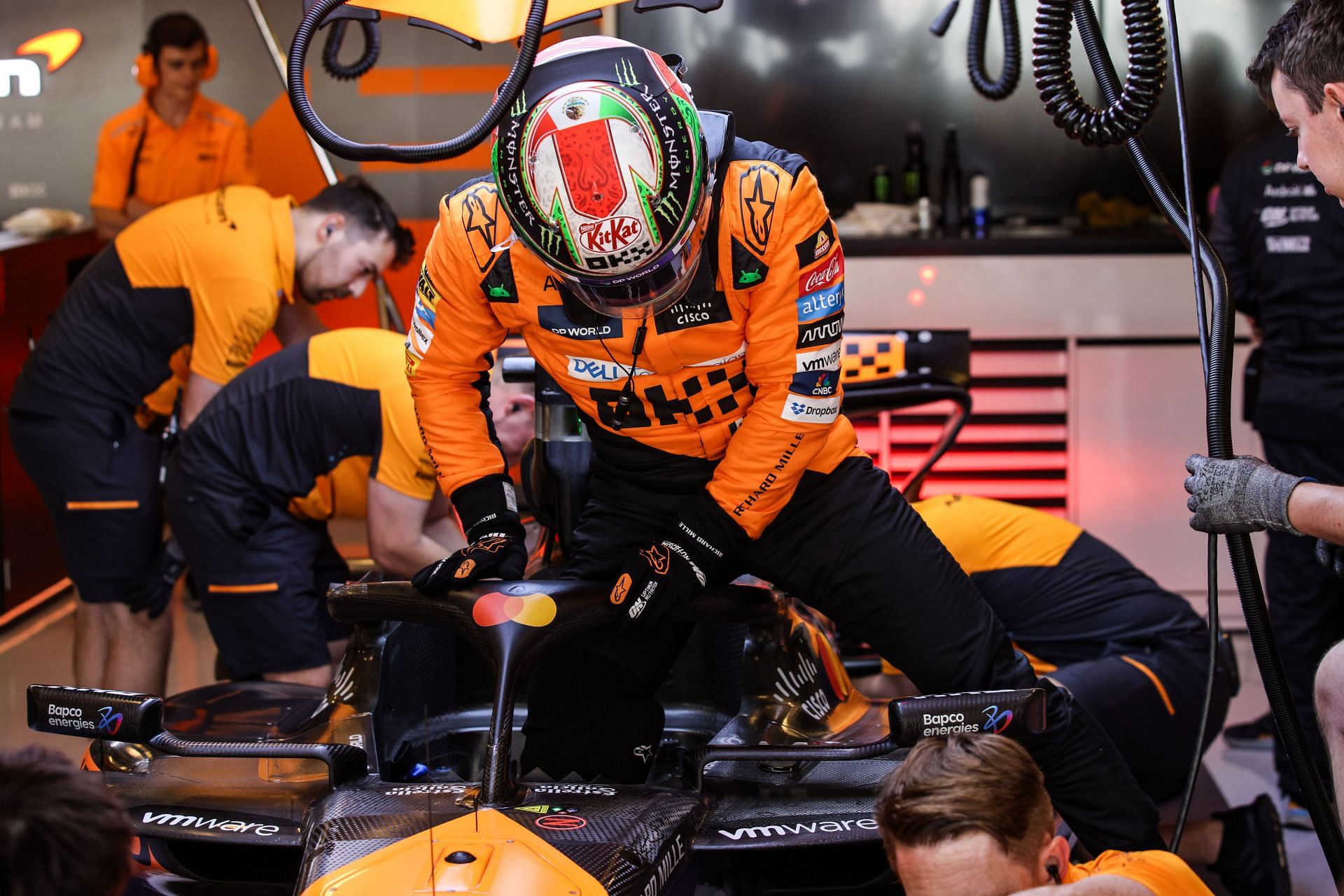 Pato O&#039;Ward during the Formula 1 testing at Yas Marina Circuit - Source: Getty