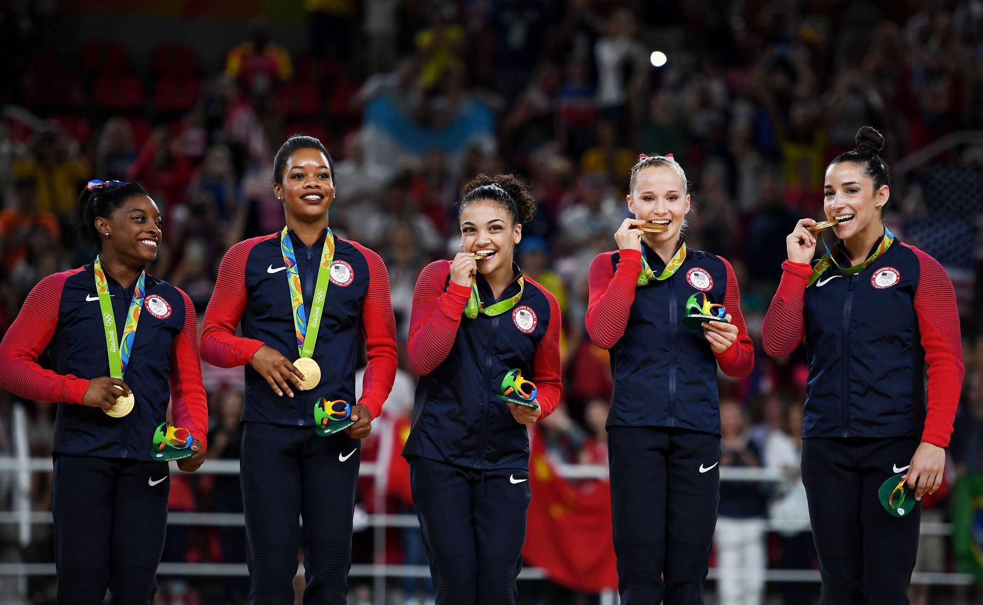 Team USA at the 2016 Olympic Games in Rio de Janeiro, Brazil. (Photo by Getty Images)