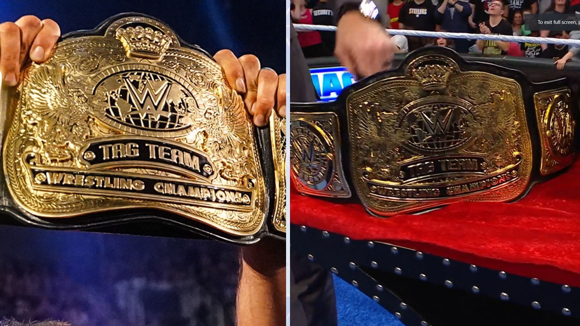 WWE Tag Team Championship match on SmackDown ends in chaos; four different teams get involved