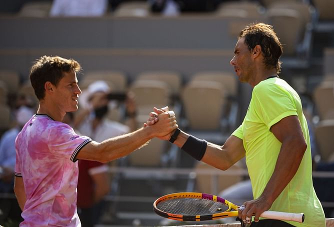 Rafael Nadal sends touching message to Diego Schwartzman after Argentine's emotional retirement from tennis