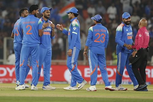 Team India. (Image Credits: Getty)