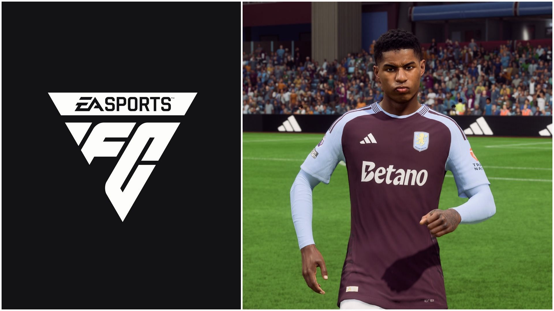 Rashford will be in Team 2 (Images via EA Sports)