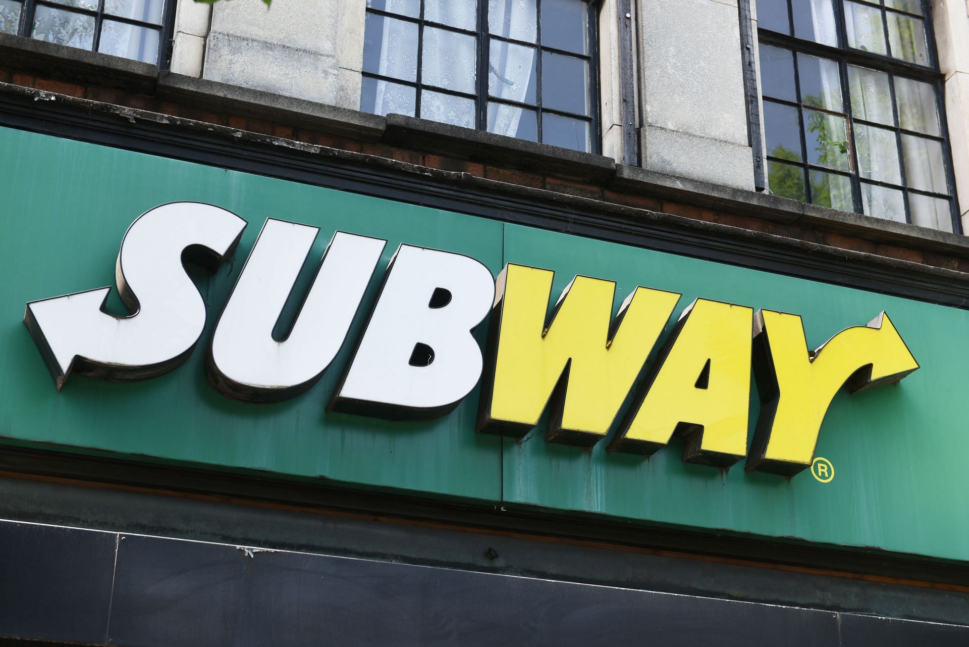 Subway Store Sign, on building exterior - Source: Getty