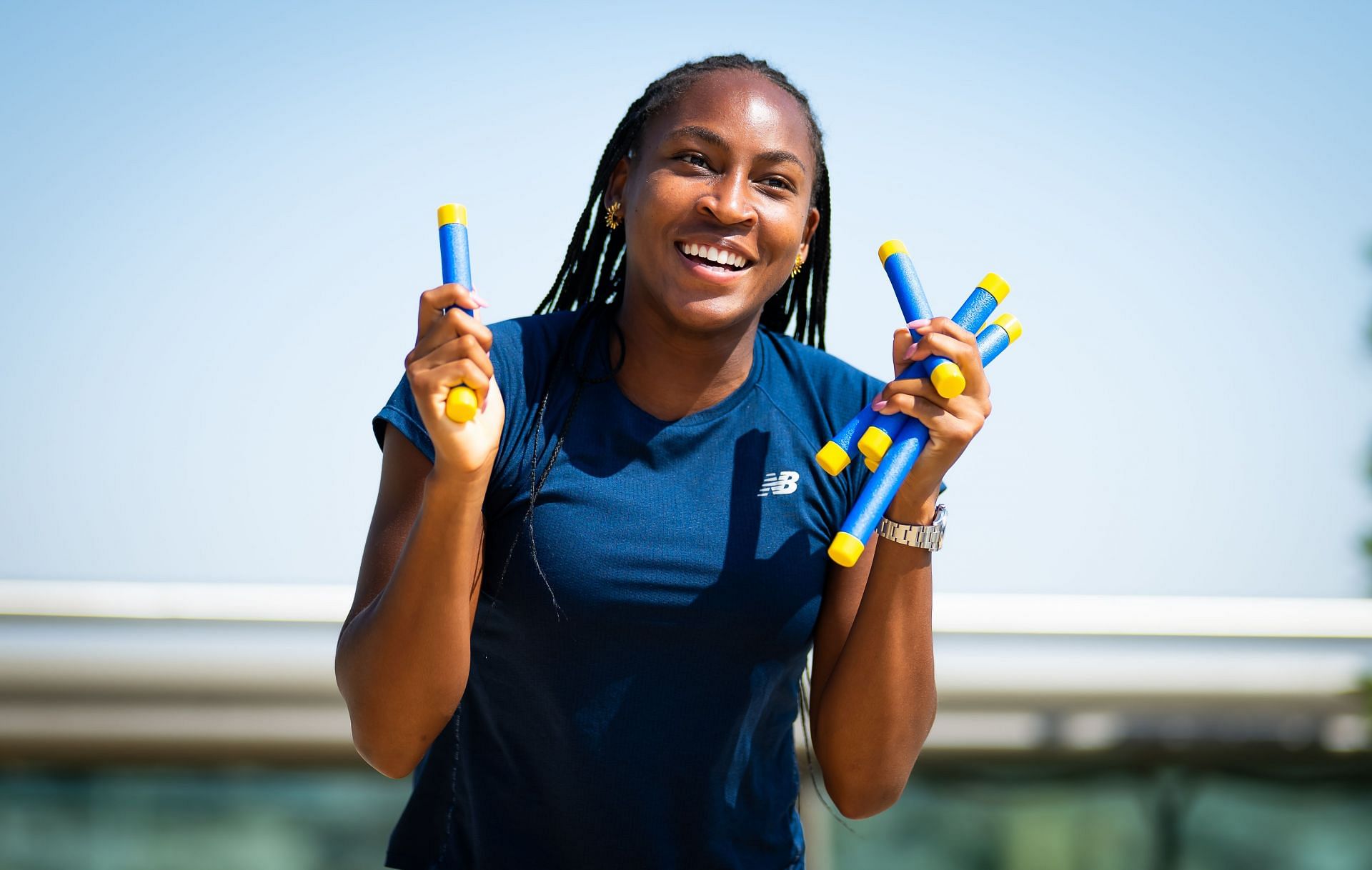 Coco Gauff at the Dubai Duty-Free Tennis Championships - Source: Getty