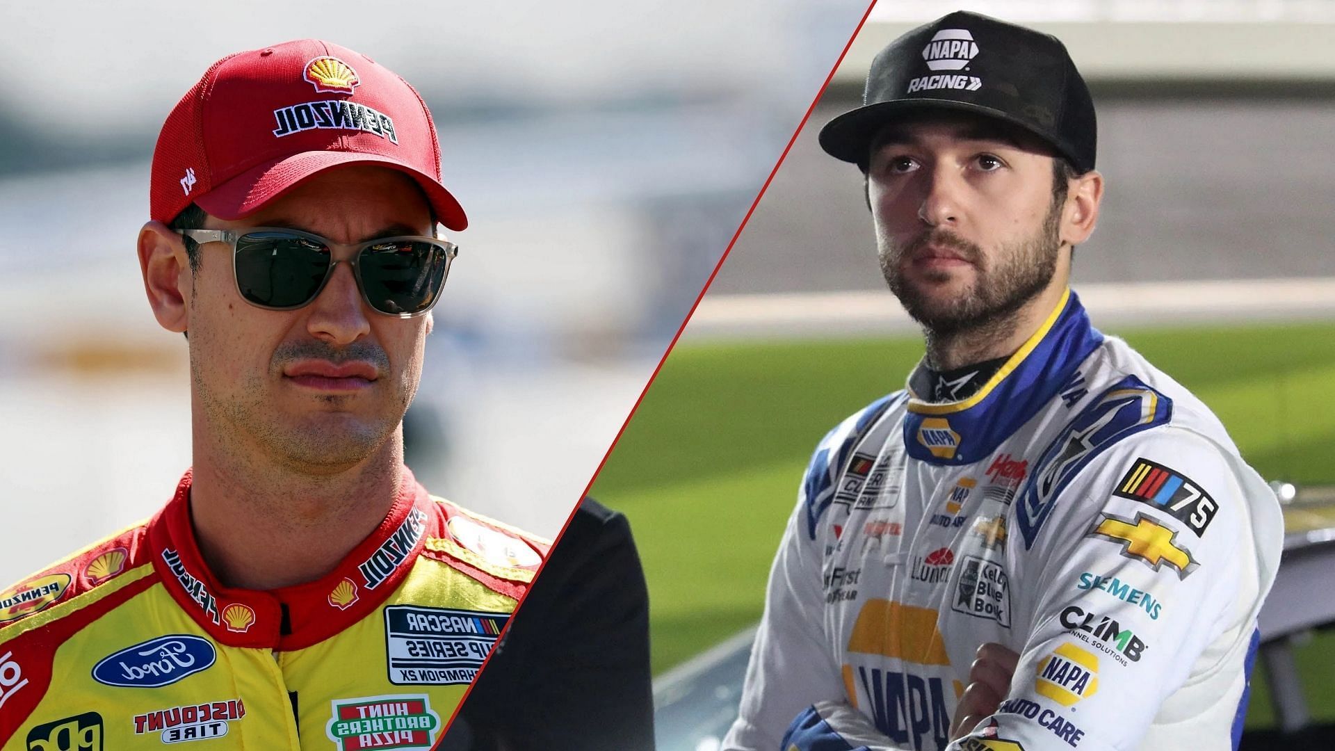 Chase Elliott (R) reveals what he hates about Joey Logano