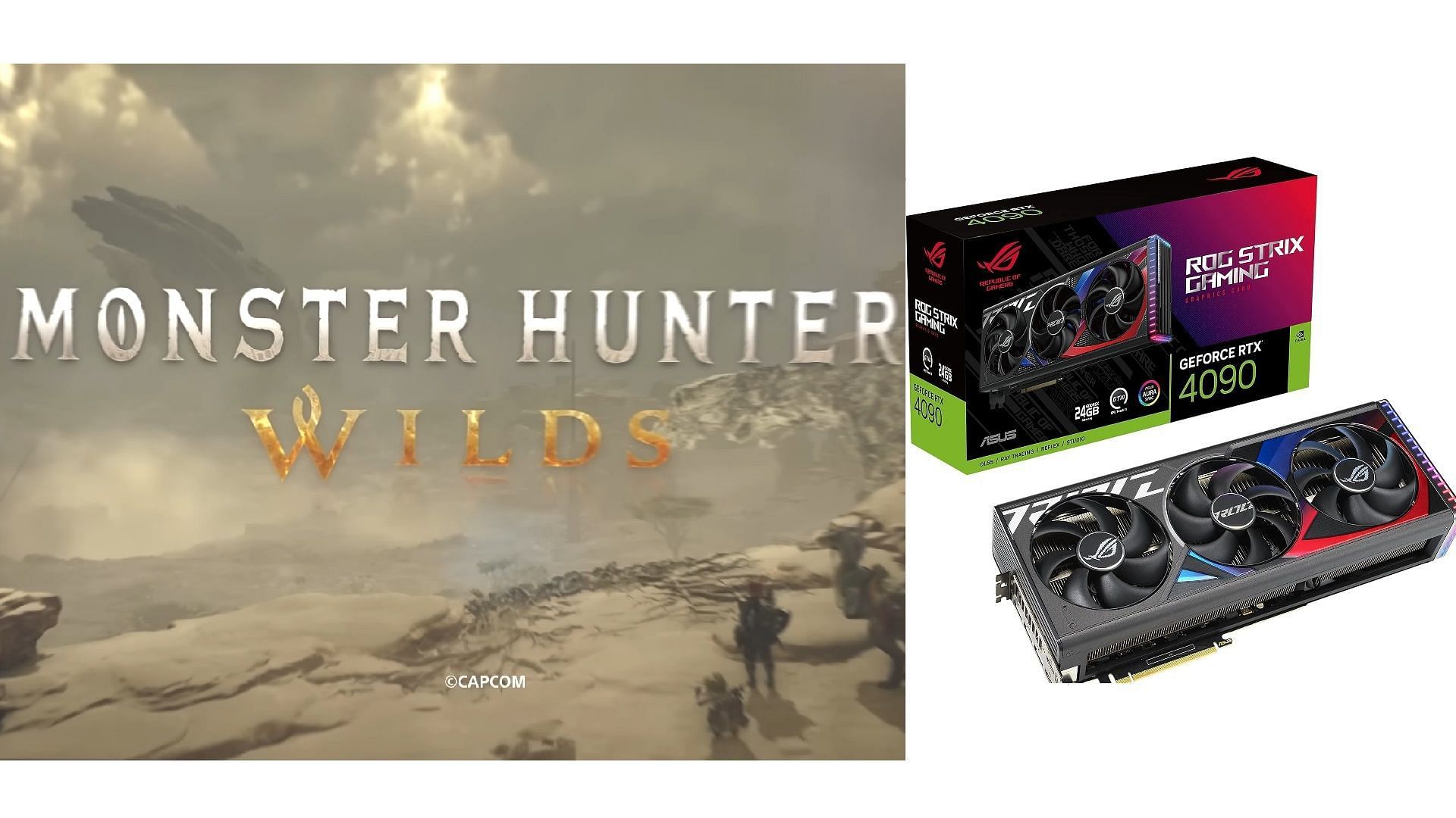 Picture of Monster Hunter Wilds with ASUS ROG RTX 4090 Strix