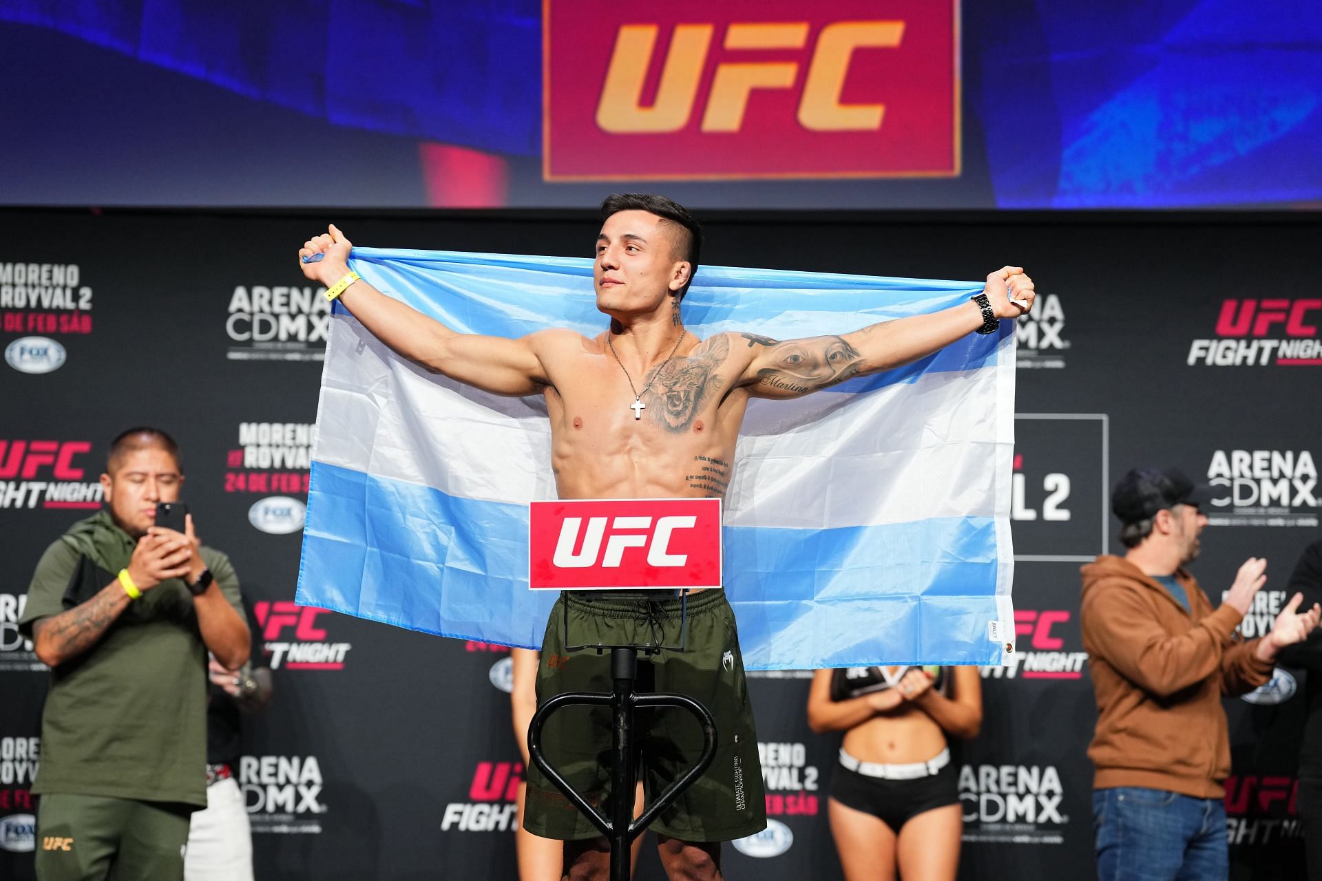 UFC Fight Night: Moreno vs Royval 2 Ceremonial Weigh-in