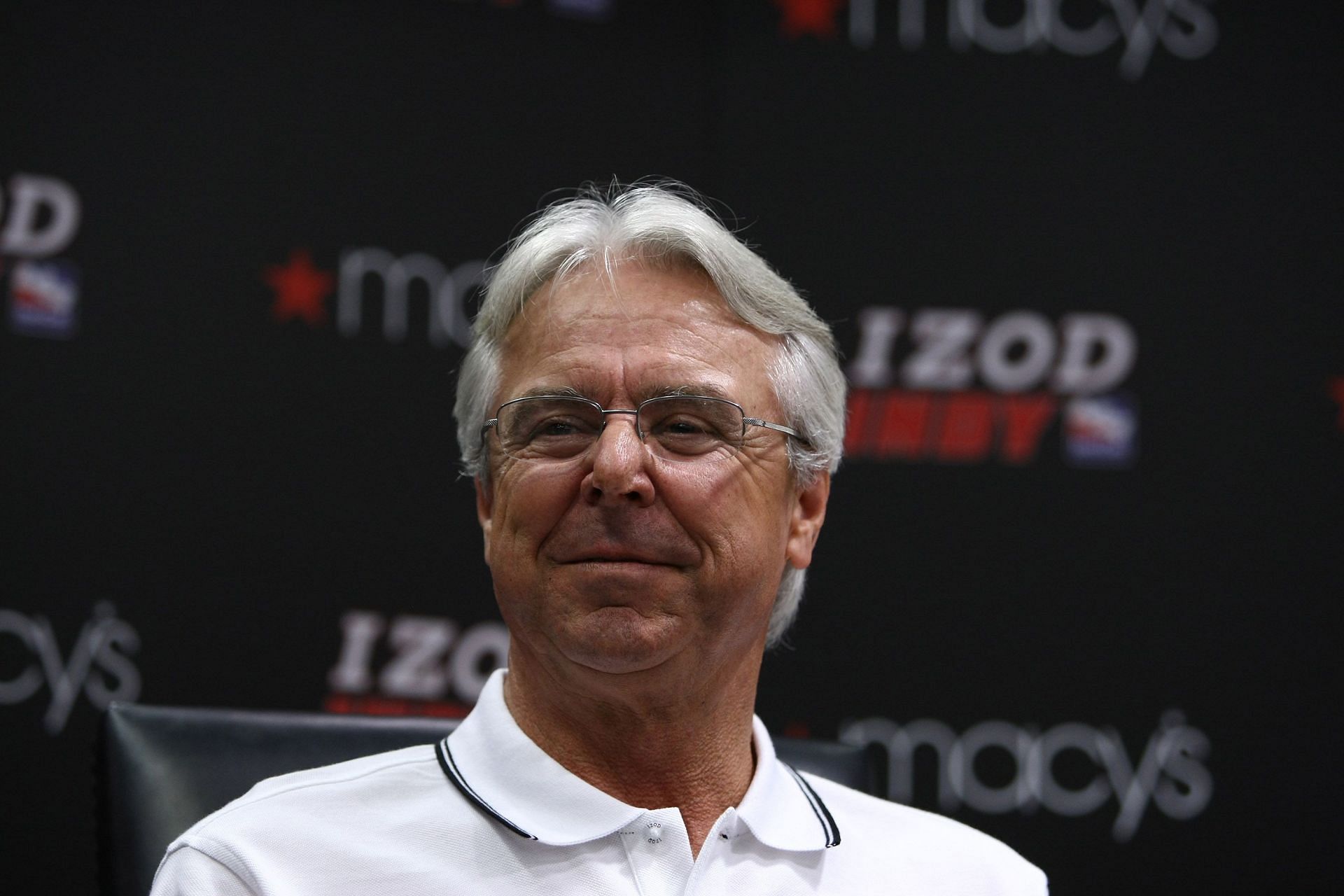 Rick Mears attends the In Pursuit of FAST: 100 Years of Indy Racing Fashion and Design exhibition opening at Macy&#039;s Herald Square- Source: Getty