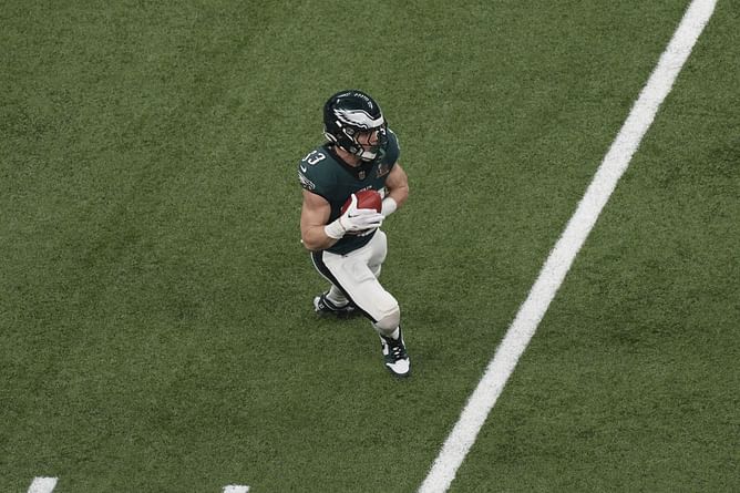 Cooper DeJean reacts to Eagles fans’ wild celebrations after Super Bowl win vs. Chiefs - “Don't know if that's legal or not”