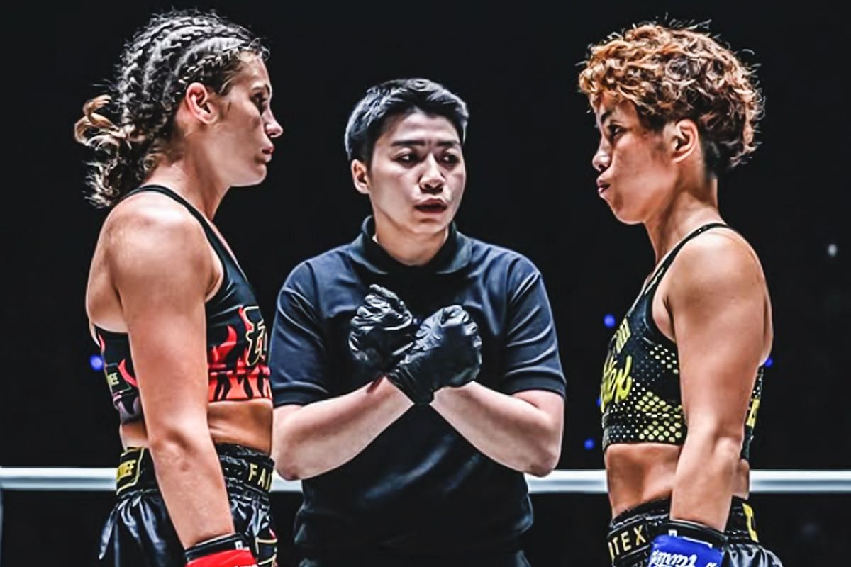 Kana Morimoto thrilled to get first victory in ONE Championship. -- Photo by ONE Championship