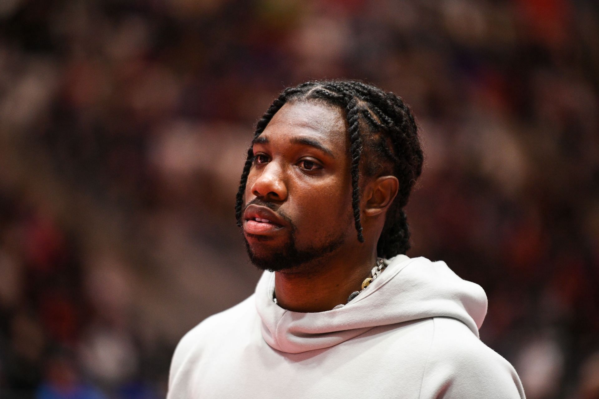 Noah Lyles at the New Balance Indoor Grand Prix - Source: Getty