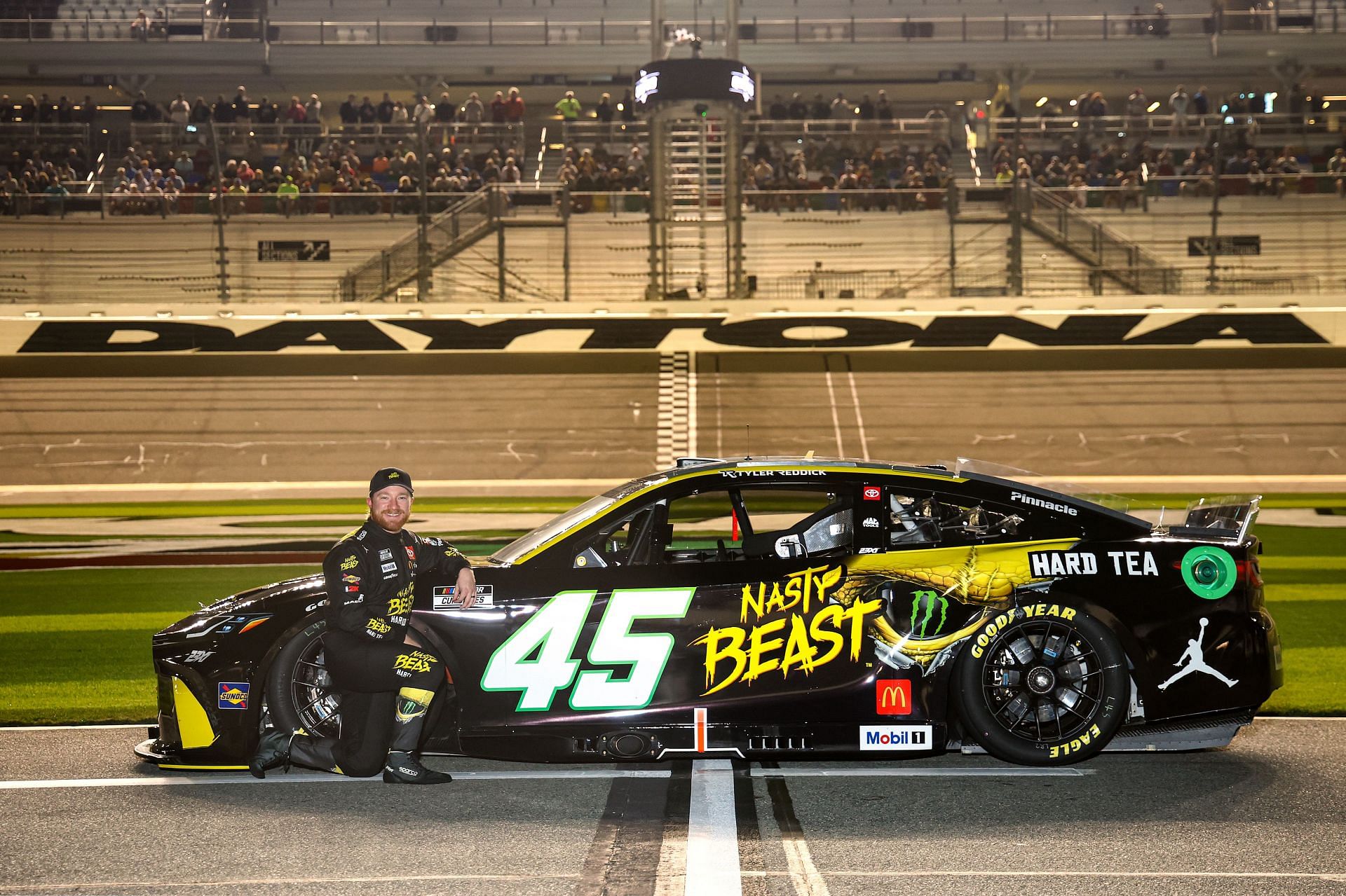 Tyler Reddick, driver of the #45 Nasty Beast Toyota - Source: Getty