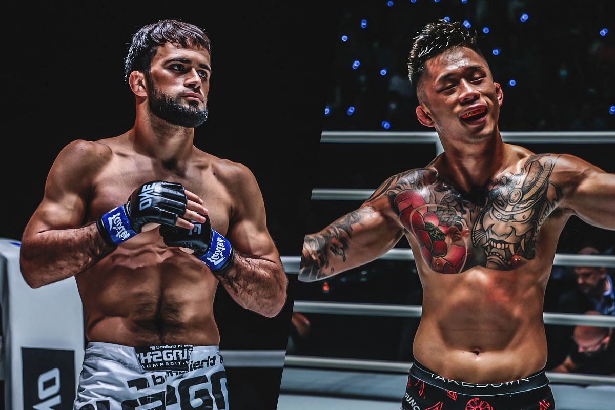 Shamil Gasanov and Martin Nguyen - Photo by ONE Championship