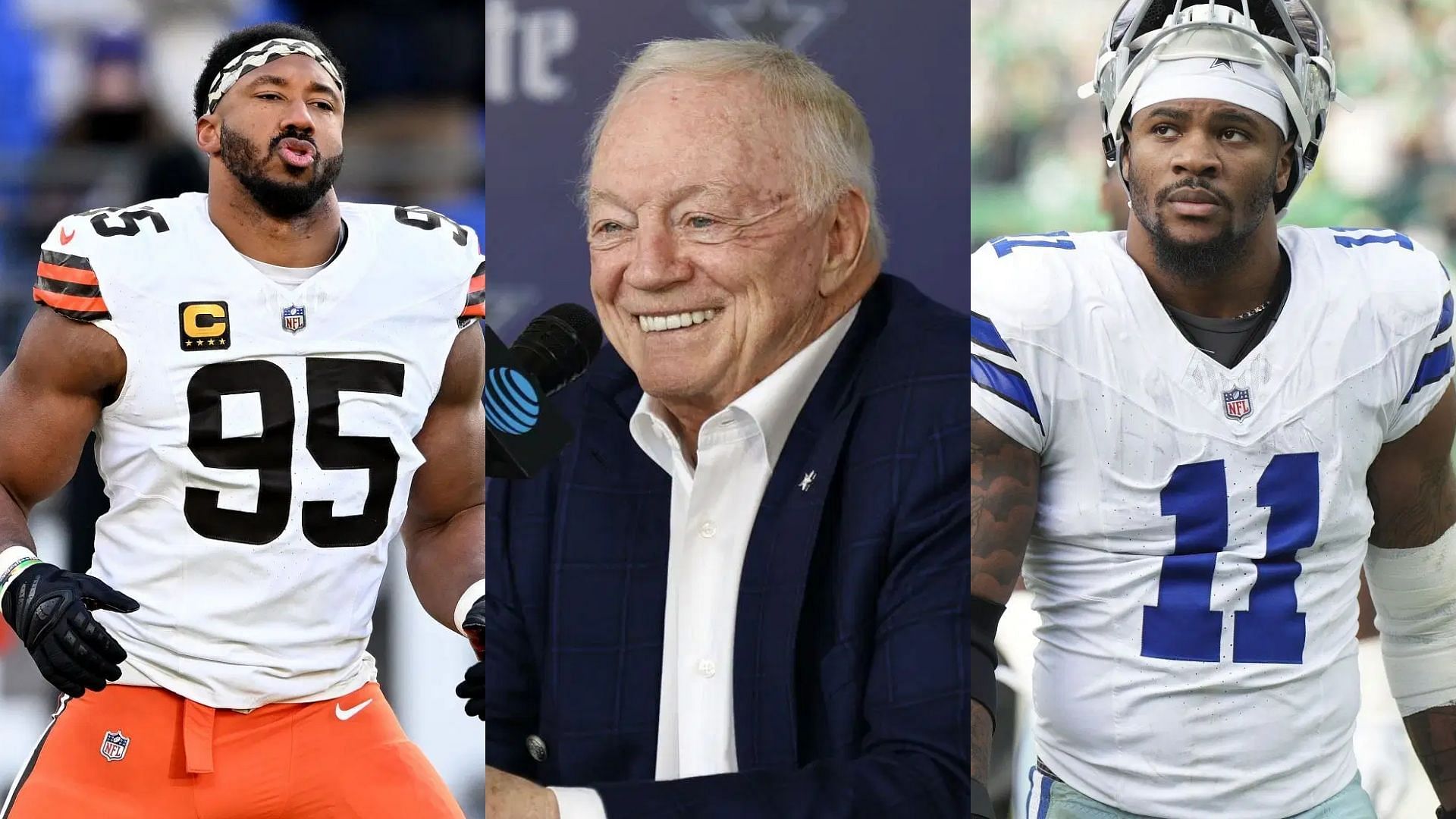 Will Jerry Jones pair Myles Garrett with Micah Parsons?