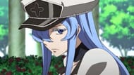 One of the anime characters, Esdeath, as seen in the anime (Image via White Fox)