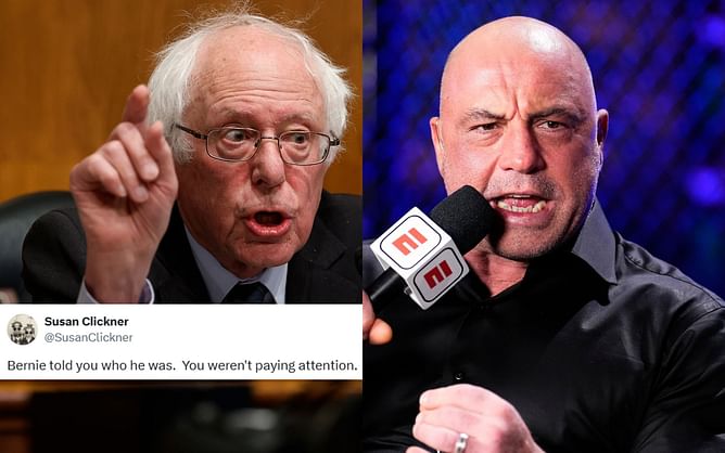 Joe Rogan's "spot-on impersonation" of Bernie Sanders defending Big Pharma donation to Democratic Party cracks JRE fans up: "Played it several times"