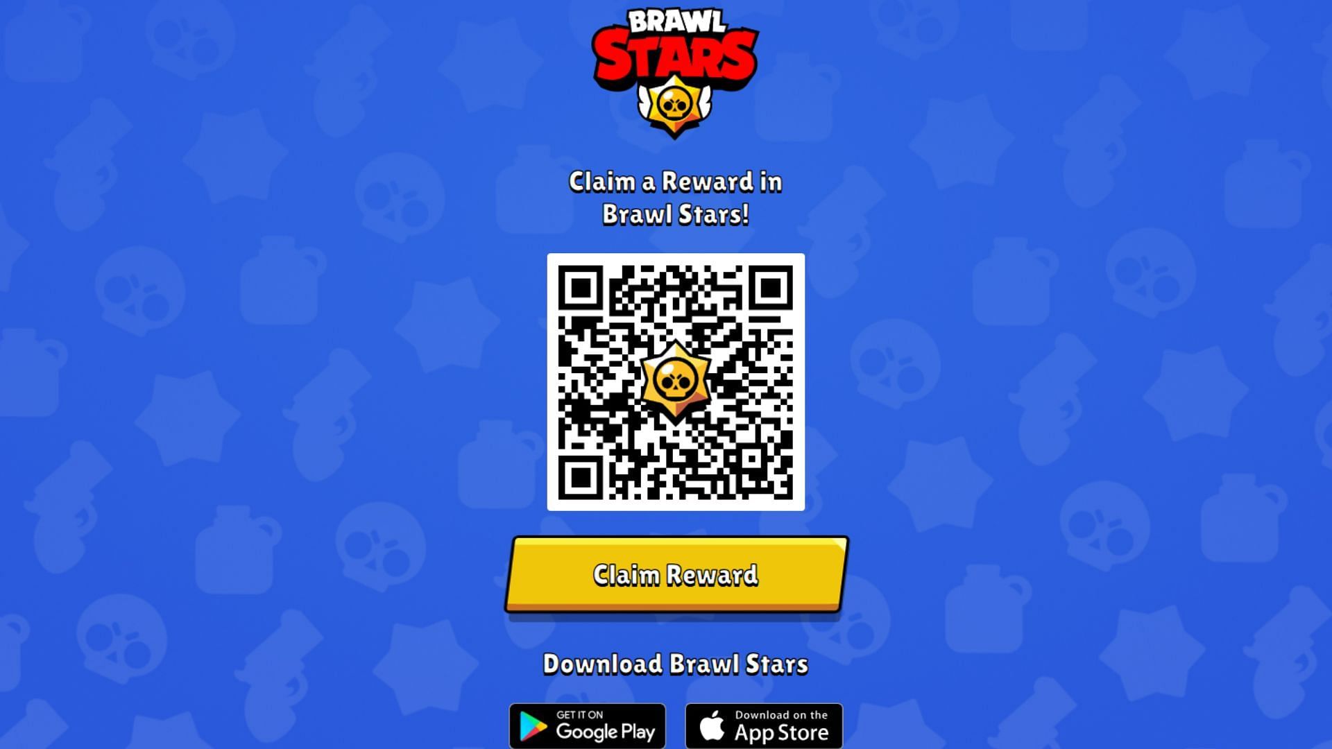 Players can also scan this QR code to acquire the free Spray (Image via Supercell)