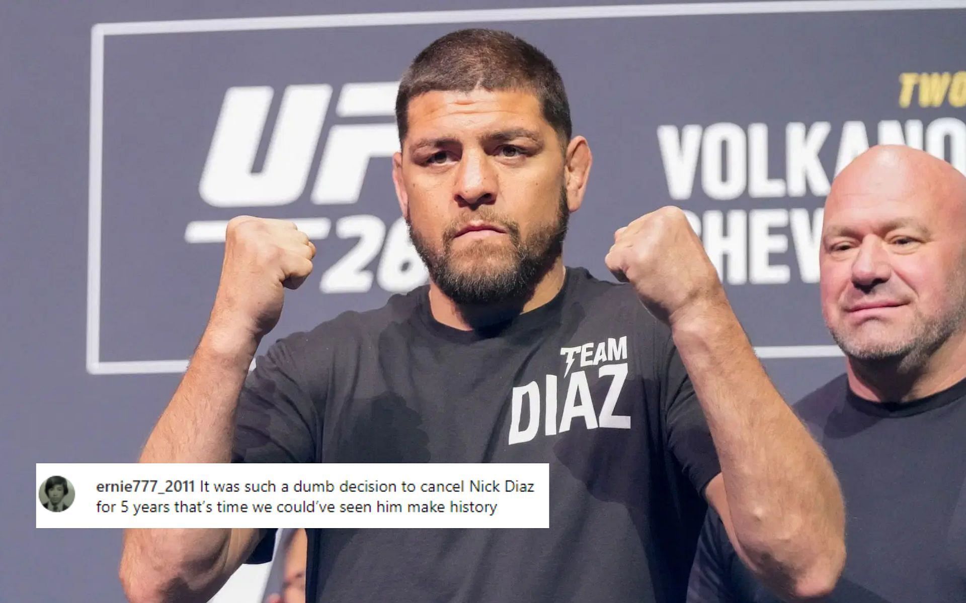 Fans share thoughts on first look at Nick Diaz