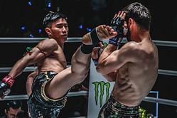 WATCH: Thai superstar Tawanchai PK Saenchai goes chopping in horrifying leg kick knockout of Jamal Yusupov
