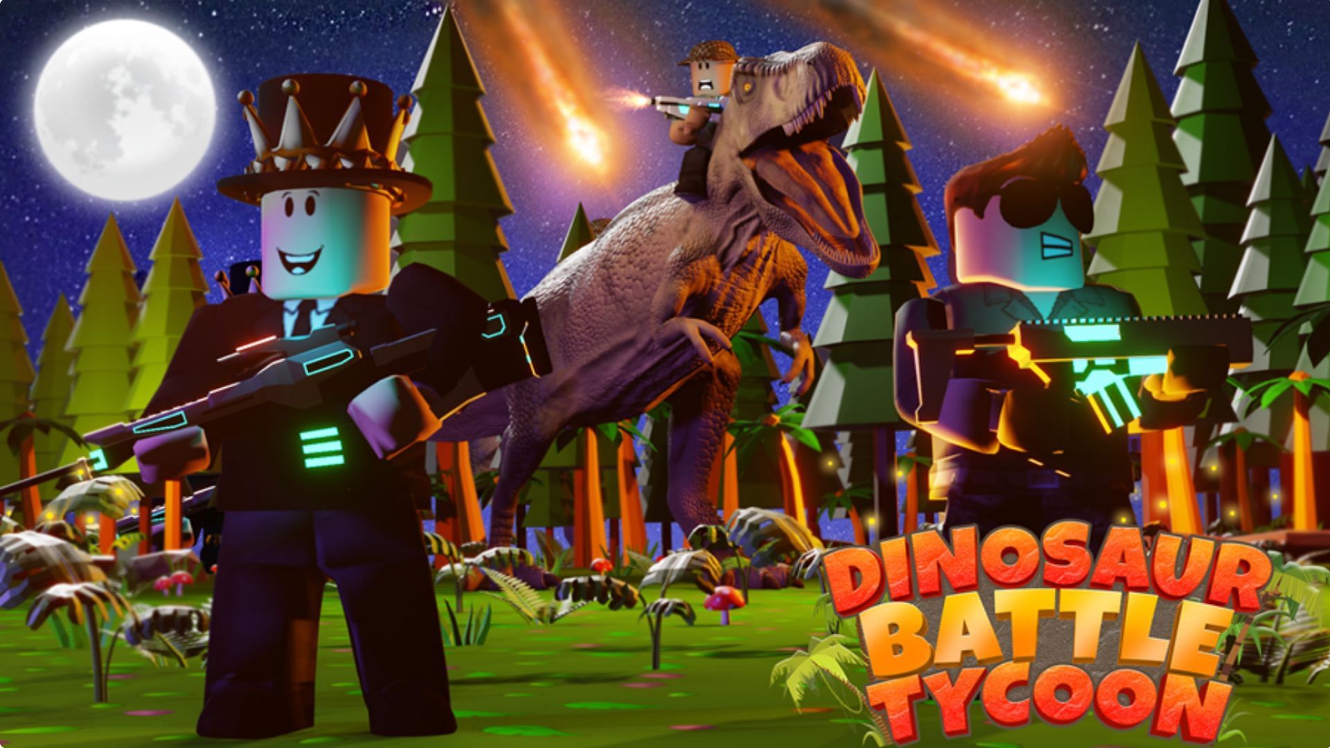 Create your army in Dinosaur Battle Tycoon (Image via Roblox)