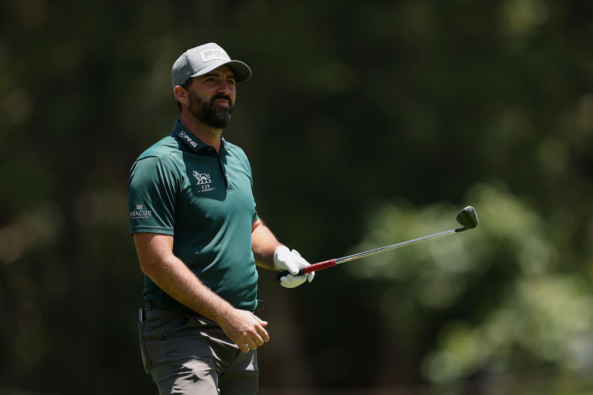 John Parry co-leads the Magical Kenya Open after round 1 (Image via Getty).