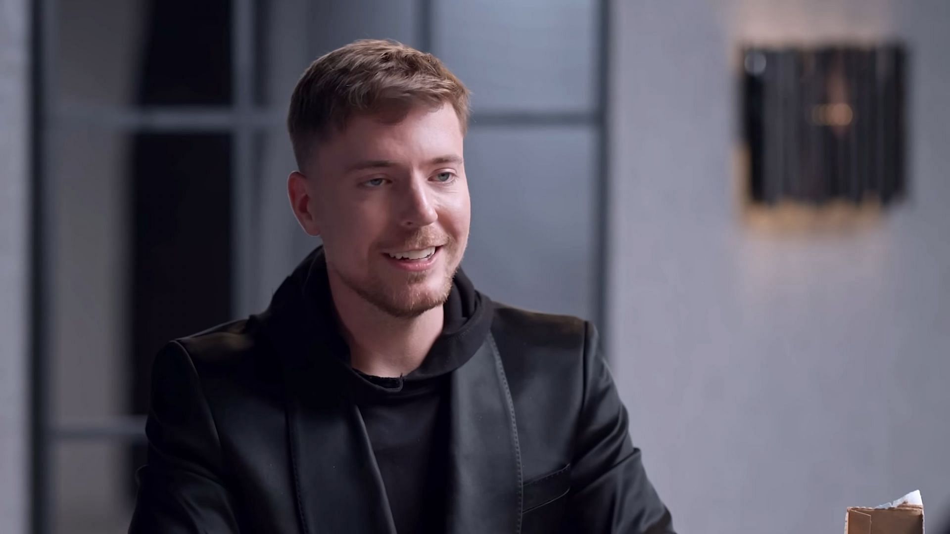 MrBeast was recently interviewed in an episode of the The Diary Of A CEO podcast (Image via The Diary Of A CEO/YouTube)